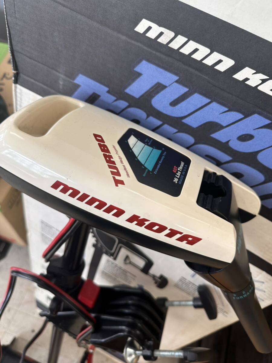 I # 美品 MINN KOTA/ミンコタ Turbo 65 36Lbs ハンドエレキ 船外機 動作確認済み