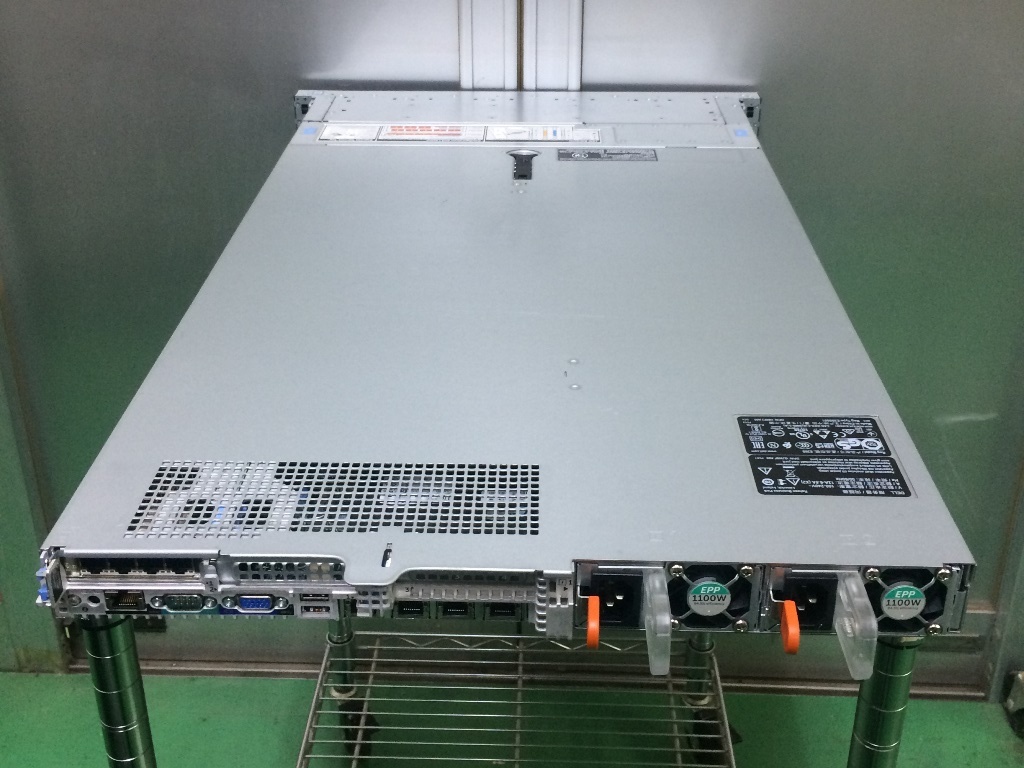 ★即決★ DELL PowerEdge R640｜Xeon Platinum 8160 x2/512GB RAM/H730P/2.5インチマウンタx10/iDRACの画像3