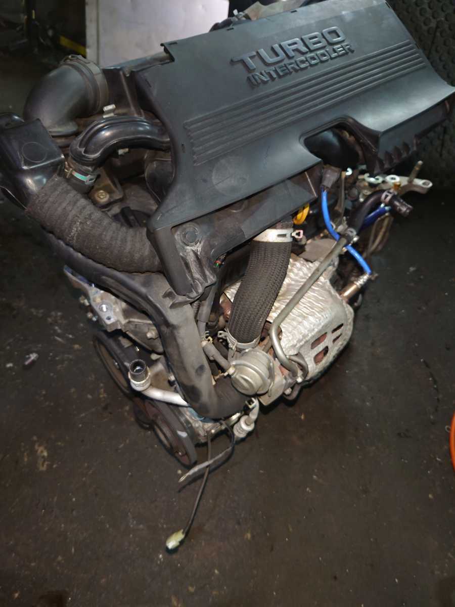 2１年後期タントカスタム4WD、ＲＳターボ(L３８５S)KF-DETターボエンジンassy。約１３００００キロ使用。の画像1