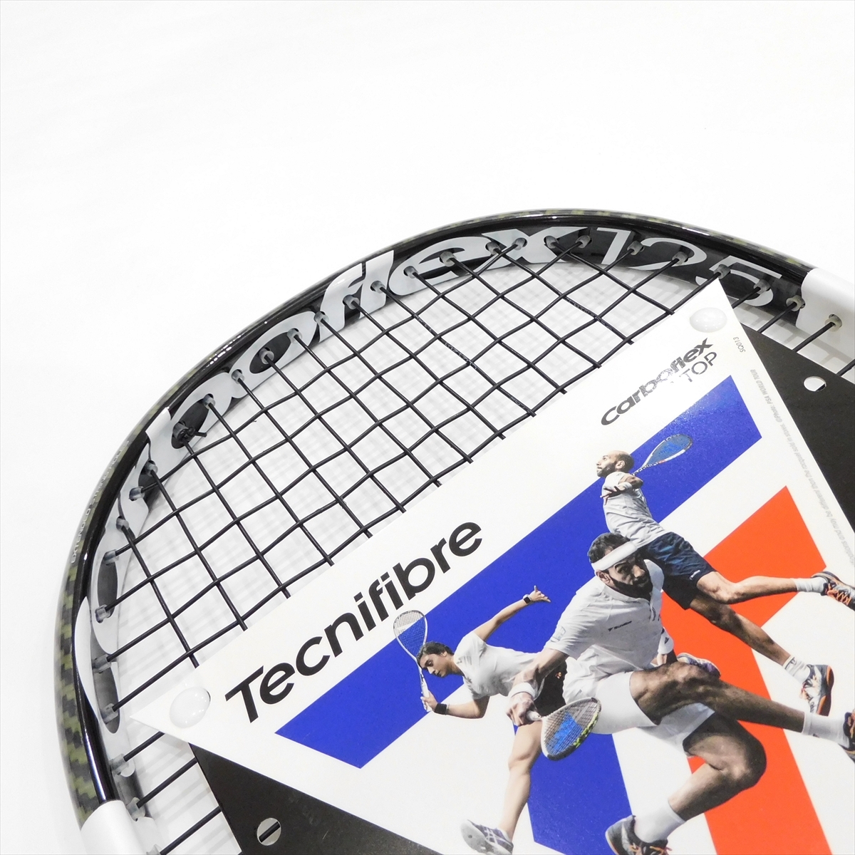 送料込・新品・スカッシュ・ラケット・最新モデル・テクニファイバー・カーボフレックス125 X-Top/Tecnifibre Carboflex 125 X-Top