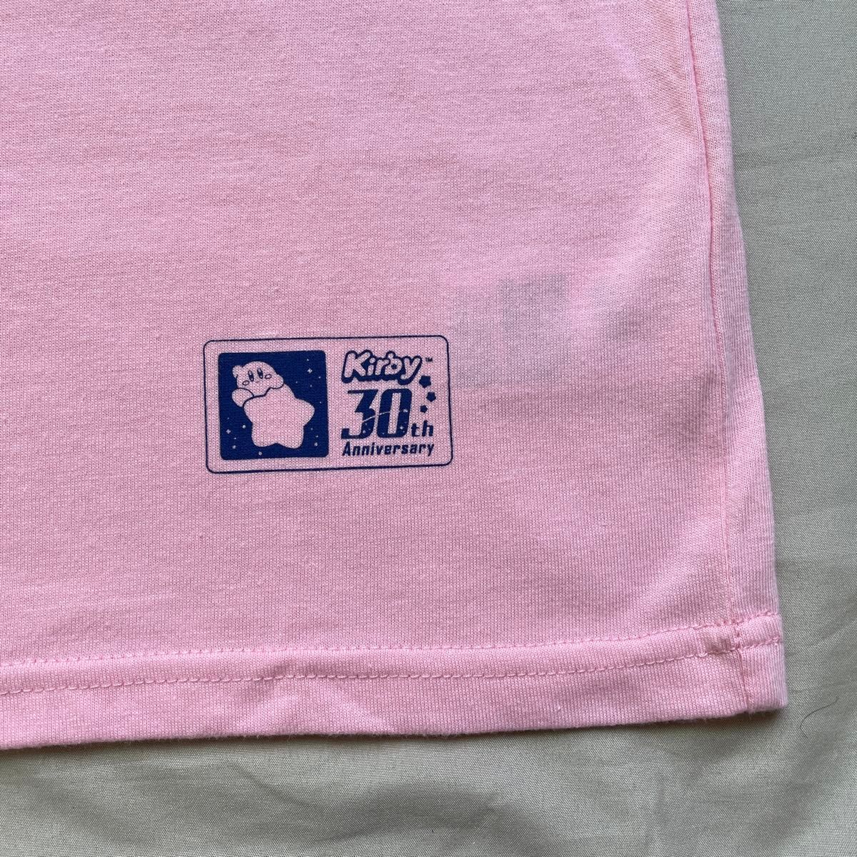 星のカービィ カービィ 顔 フェイス なりきり 半袖 Tシャツ 160cm 新品 未使用 ピンク