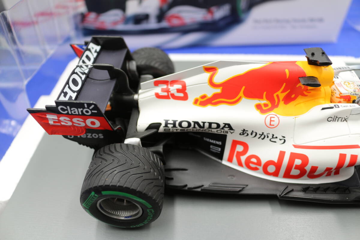 35-10 [現状品][箱イタミ]スパーク 1/18 Red Bull Racing Honda RB16B #33 Red Bull Racing 2nd Turkish GP 2021_画像6