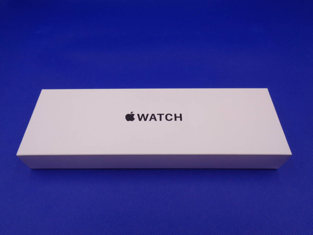 56-12 未使用品 Apple Watch SE(GPS + Cellularモデル)- 40mmミッドナイトアルミニウム MRGE3J/A