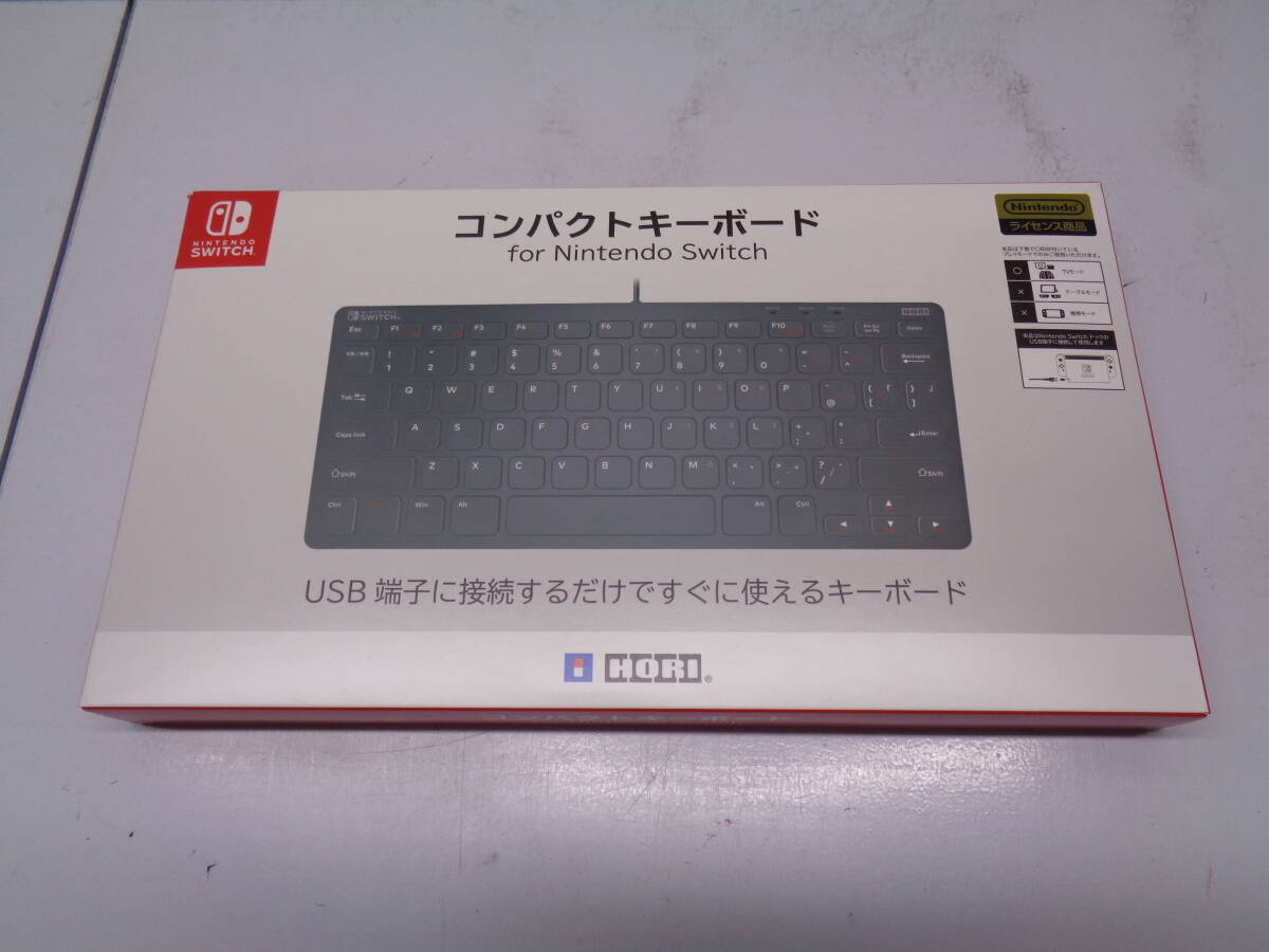 24-0 コンパクトキーボード for Nintendo Switchの画像1