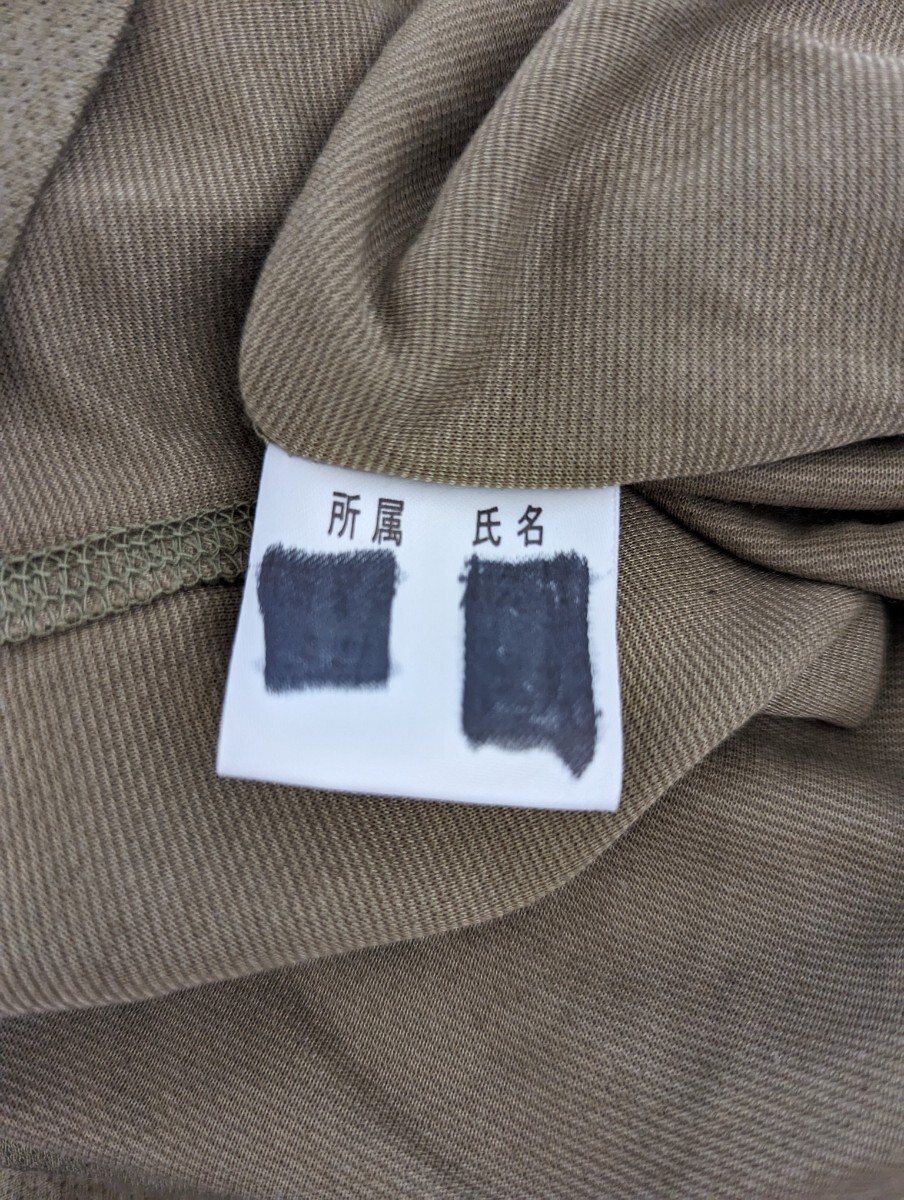陸上自衛隊 Tシャツ 2枚組 Mサイズ 戦闘下衣2型 実物 官品 官給品 の画像4