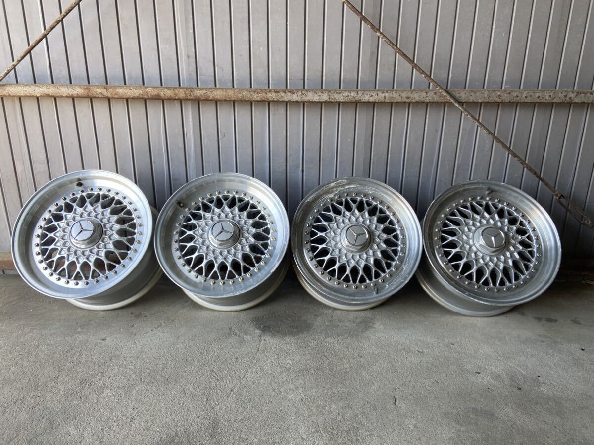 希少BBS RS 7J×16+35 8J×16+35 PCD112 メルセデスベンツW124 w201 リバレルベース等_画像1