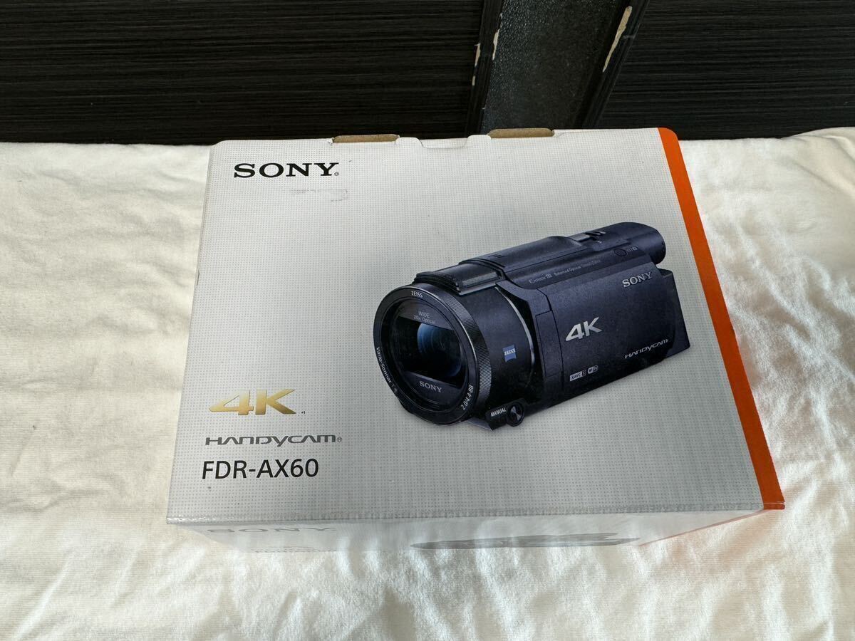 【保証あり】【展示品/超美品】ソニー SONY 4K ビデオカメラ FDR-AX60_画像7