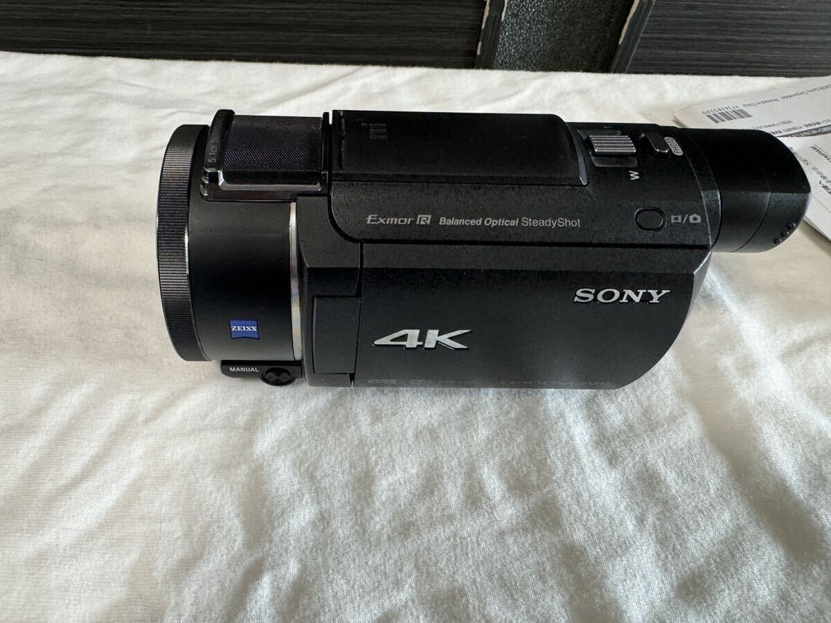 【保証あり】【展示品/超美品】ソニー SONY 4K ビデオカメラ FDR-AX60_画像1