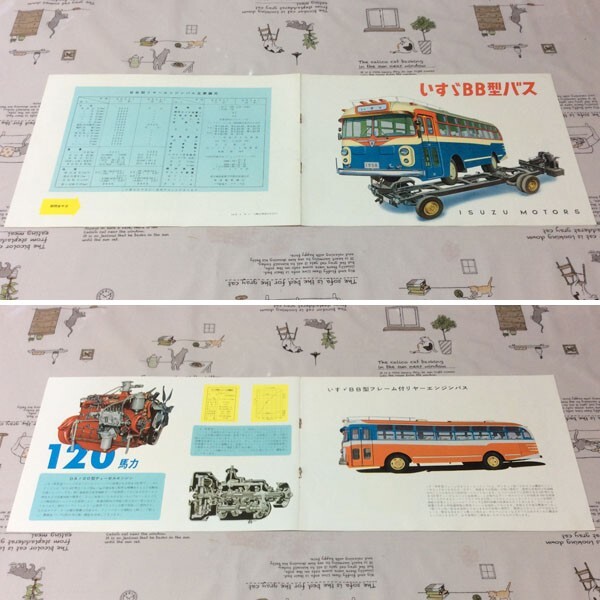 〓★〓旧車バスカタログ 『いすゞ BB型バス ISUZU MOTORS』［58B-4 33・2・］1958年の画像3
