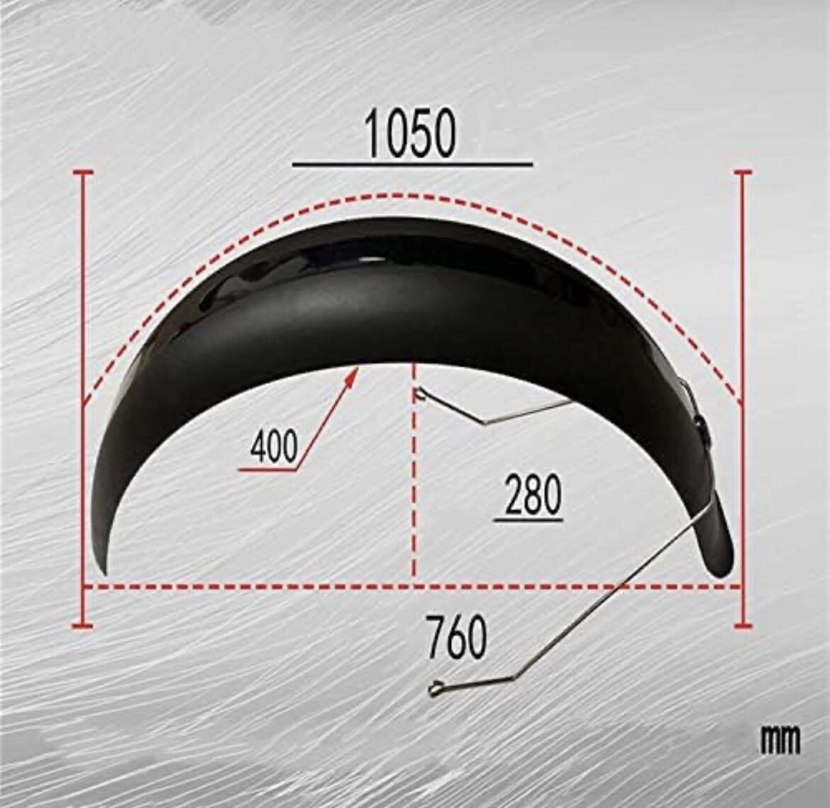  mountain bike mudguard, fender set 26 -inch fato tire bicycle for 4.0 front rear bike fender attaching 