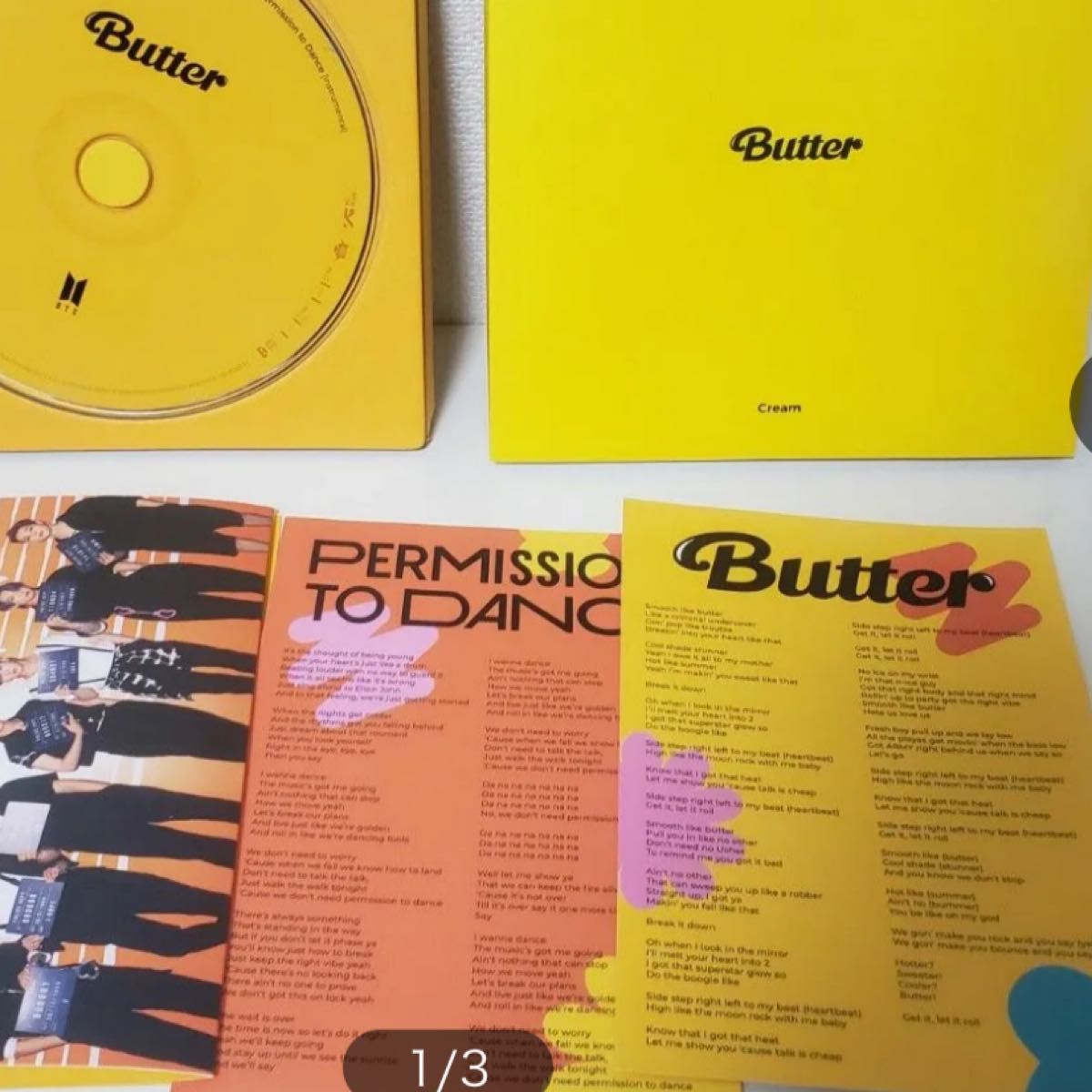 butter  CD BTS 