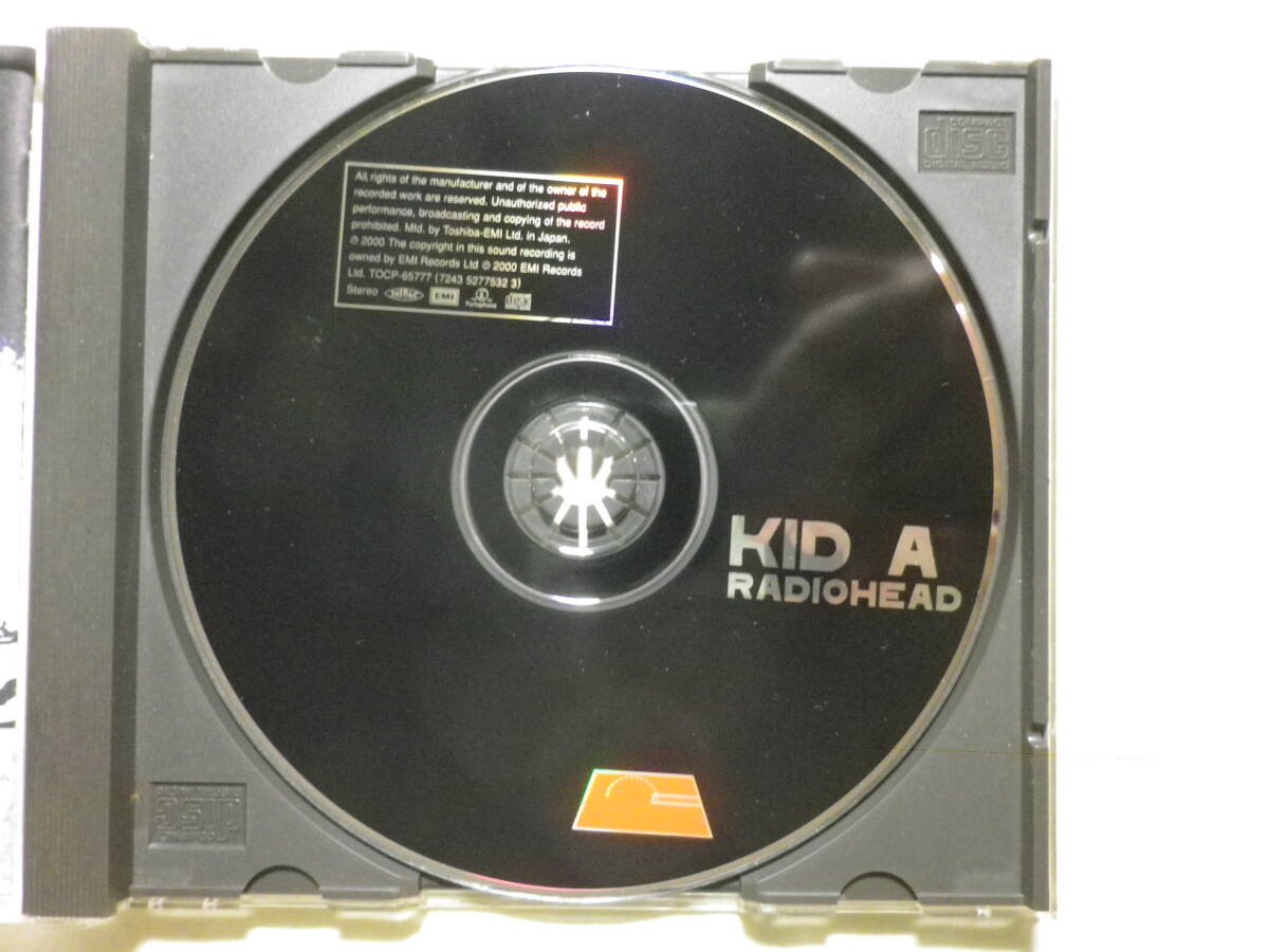 [Radiohead/Kid A(2000)](2000 год продажа,TOCP-65777, записано в Японии с лентой, перевод есть,The National Anthem,Optimistic,Idioteque)