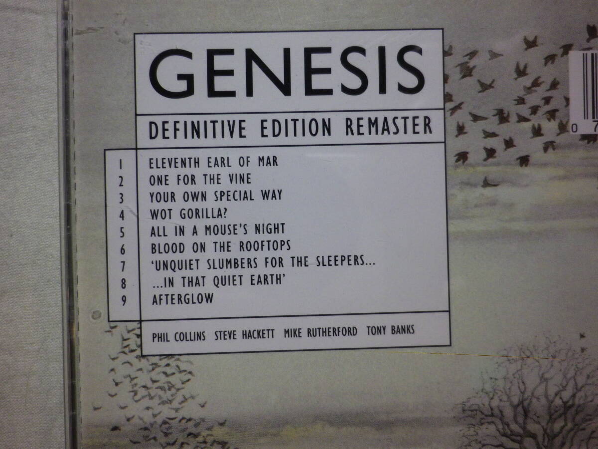 『Genesis/Wind ＆ Wuthering(1976)』(リマスター音源,ATCO 82690-2,USA盤,歌詞付,Your Own Special Way,Phil Collins,Steve Hackett)_画像4