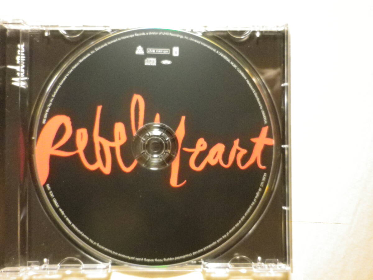 『Madonna/Rebel Heart+1(2015)』(2015年発売,UICS-1293,国内盤帯付,歌詞対訳付,Living For Love,Ghosttown,Hold Tight)の画像3