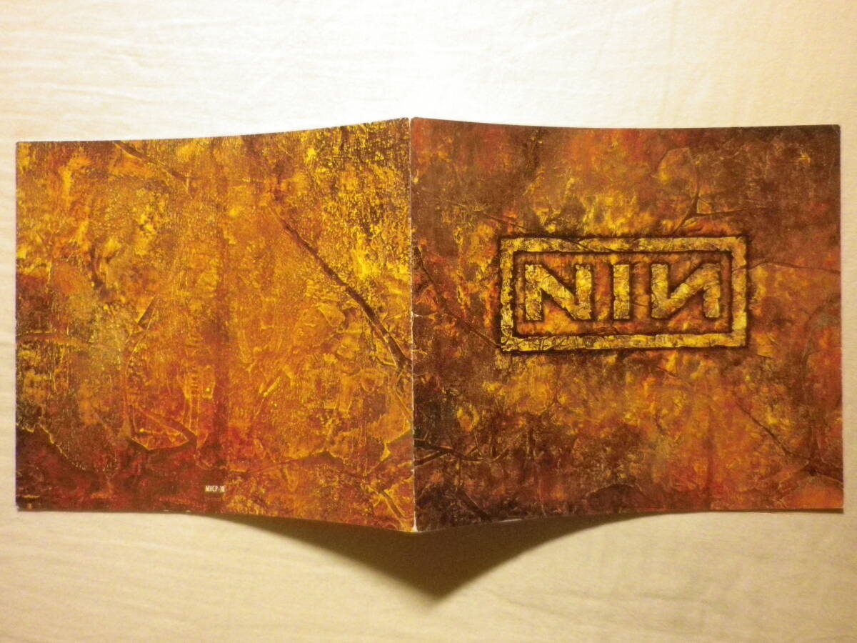 『Nine Inch Nails/The Downward Spiral(1994)』(1996年発売,MVCP-18,廃盤,国内盤帯付,歌詞対訳付,Closer,グランジ,インダストリアル)_画像5