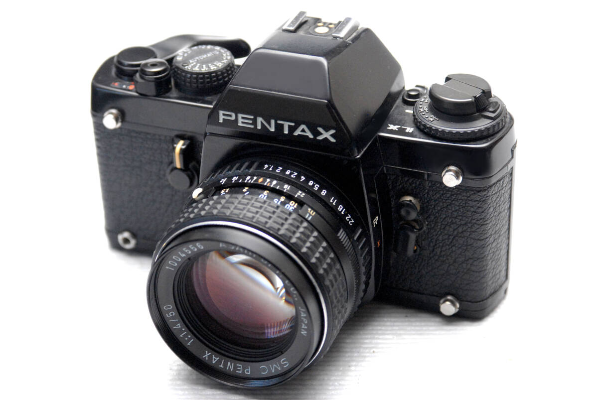 PENTAX ペンタックス 昔の高級一眼レフカメラ LXボディ +（純正50mm単焦点レンズ1:1.4付）希少品 ジャンク