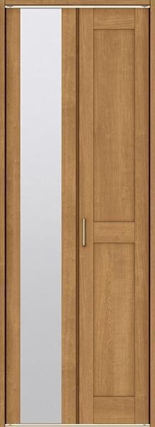 室内建具 LＩＸＩＬ クローゼット折れ戸 W824×H2023 （0820） LAC ミラー付き 　２枚建　「ラシッサS　Crea」_画像1