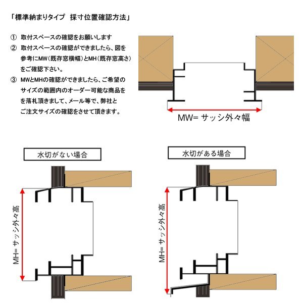 YKK リフォーム窓シャッター 横幅1225×高さ786までのフリーオーダータイプ 手動_画像3