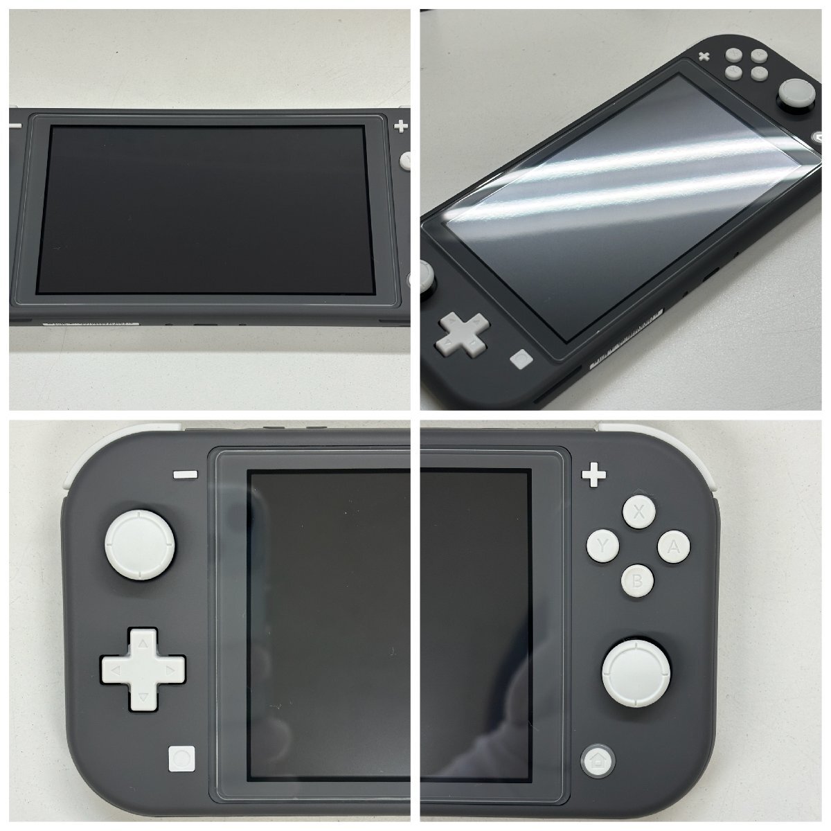 1円～/良品/Nintendo/任天堂/ニンテンドー/Switch Lite/スイッチライト/グレー/箱・付属品付/ゲーム/本体/ソフト/動作確認済/ジャンク/W043の画像4