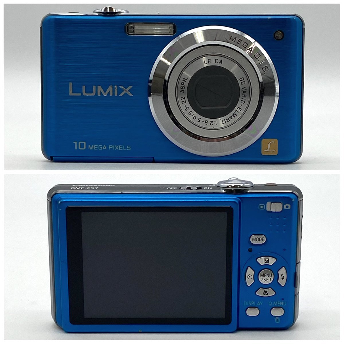 1円～/Panasonic/パナソニック/LUMIX/DMC-FS7/箱・付属品付/デジタルカメラ/デジカメ/コンパクトデジタルカメラ/ジャンク/HM071の画像2