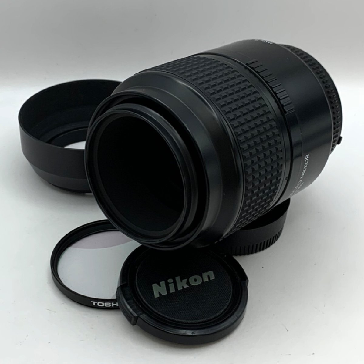 1円～/Nikon/ニコン/AF/MICRO/NIKKOR/105ｍm/F2.8/レンズ/一眼カメラ用/AF/オートフォーカス/防湿保管/ジャンク/I165の画像1