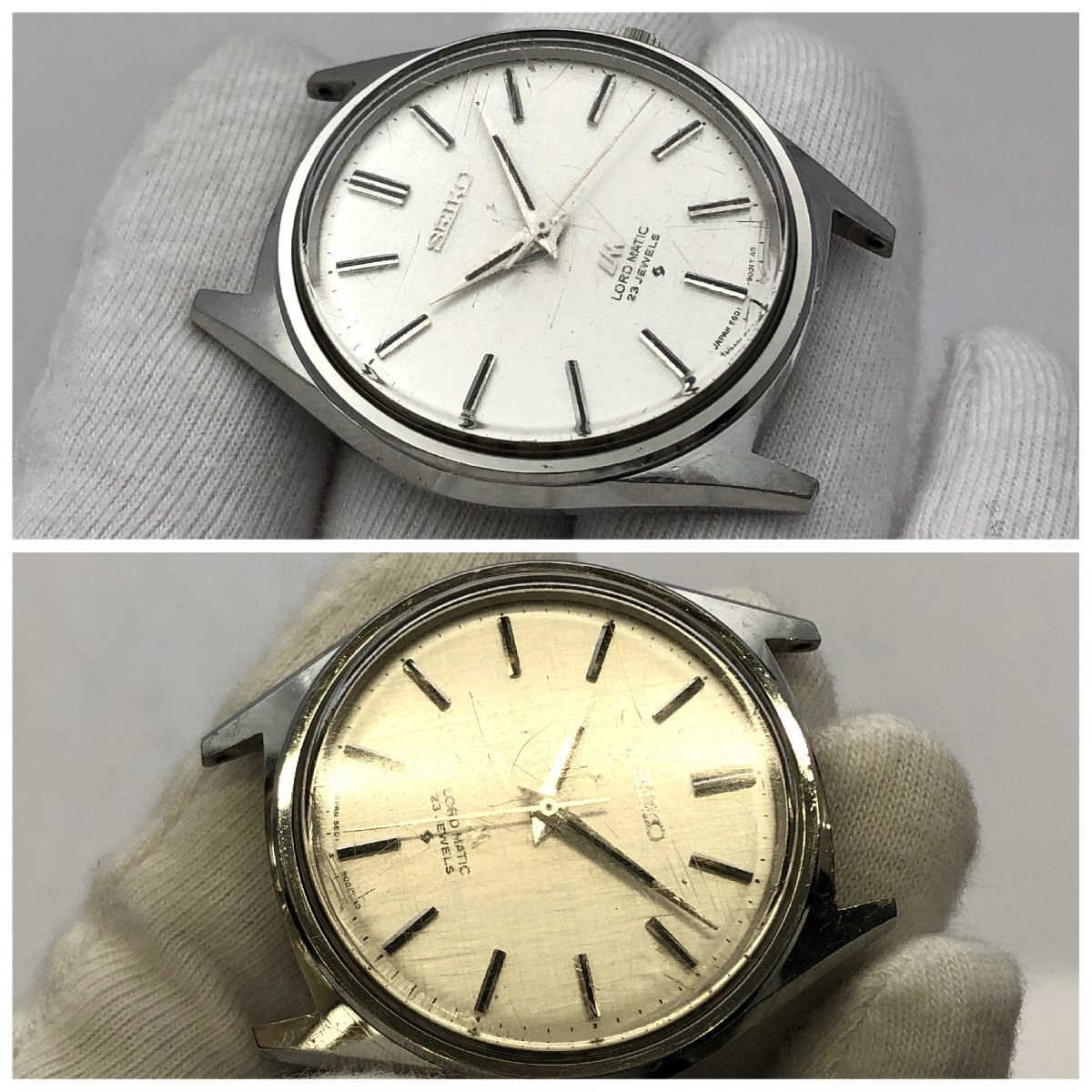 1円～/SEIKO/セイコー/LM/LORD MATIC/ロードマチック/5601-9000/23石/3針/純正尾錠/自動巻/メンズ腕時計/稼動品/ジャンク/T203