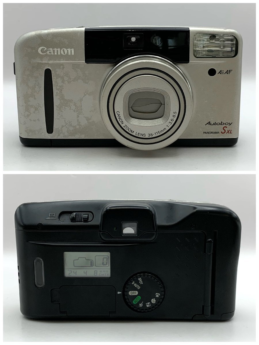 Canon/キャノン/Autoboy/オートボーイ/S/XL/PANORAMA/フィルムカメラ/コンパクトカメラ/シャッターOK/通電確認済/ジャンク/I067の画像2