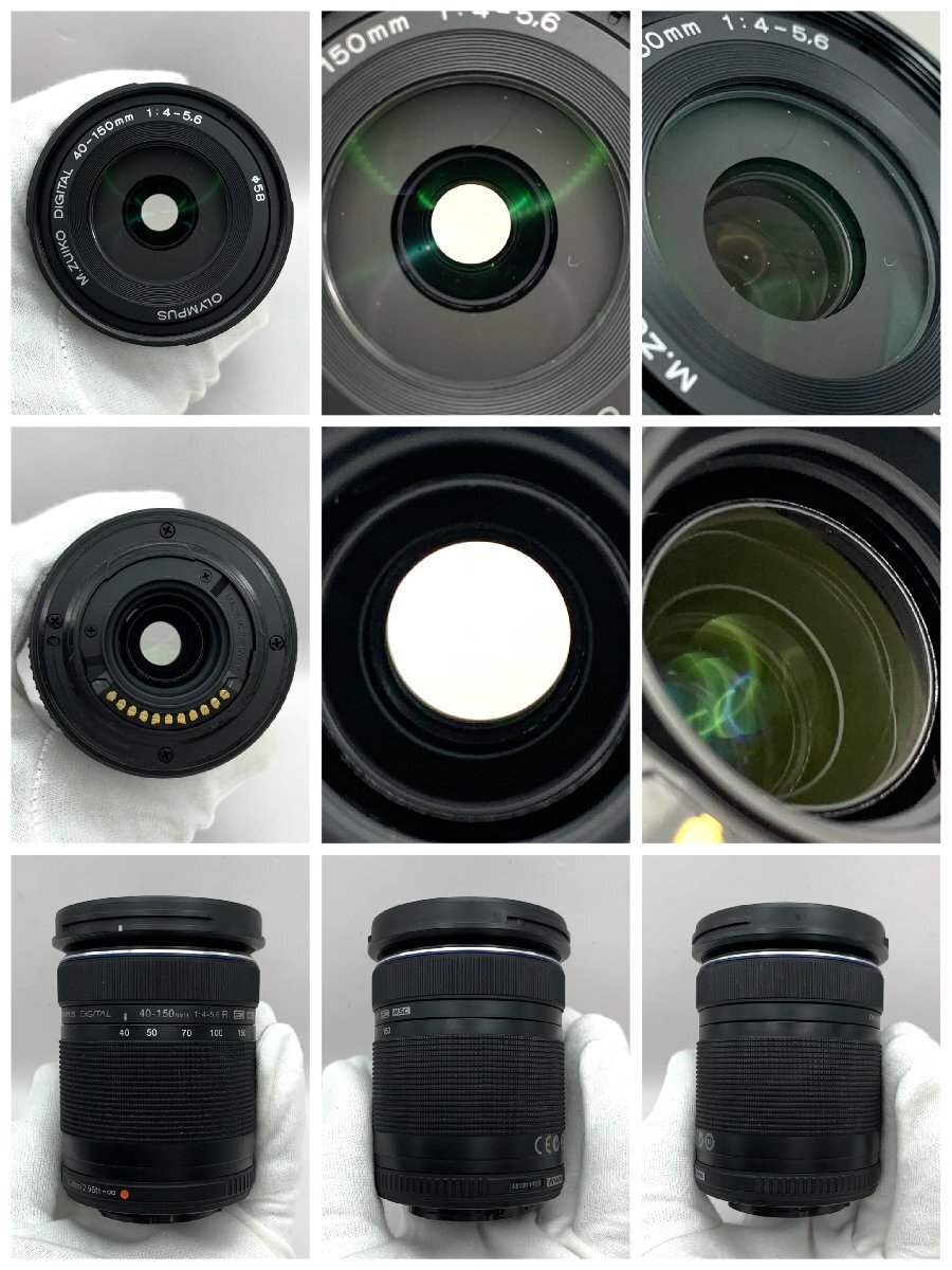 1円～/OLYMPUS/オリンパス/OM-D/E-M10/レンズ・付属品付/M.Zuiko/DIGITAL/14-42mm/F3.5-5.6/40-150mm/F4-5.6/ミラーレス一眼/ジャンク/I210
