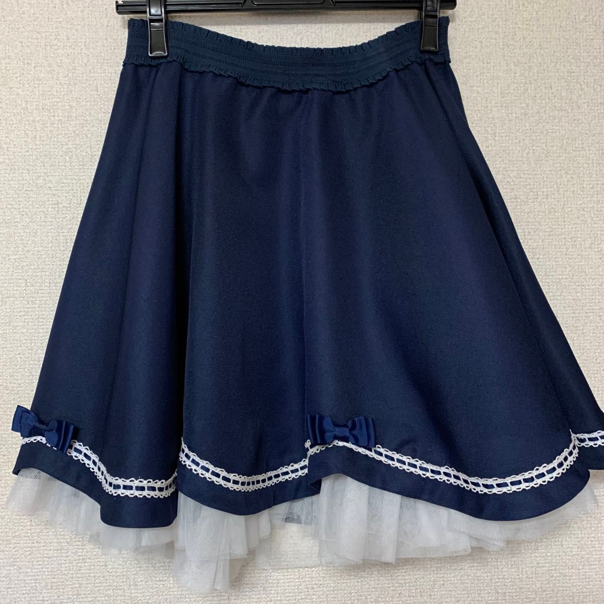 【訳あり】シークレットハニー　リボンデザインスカート