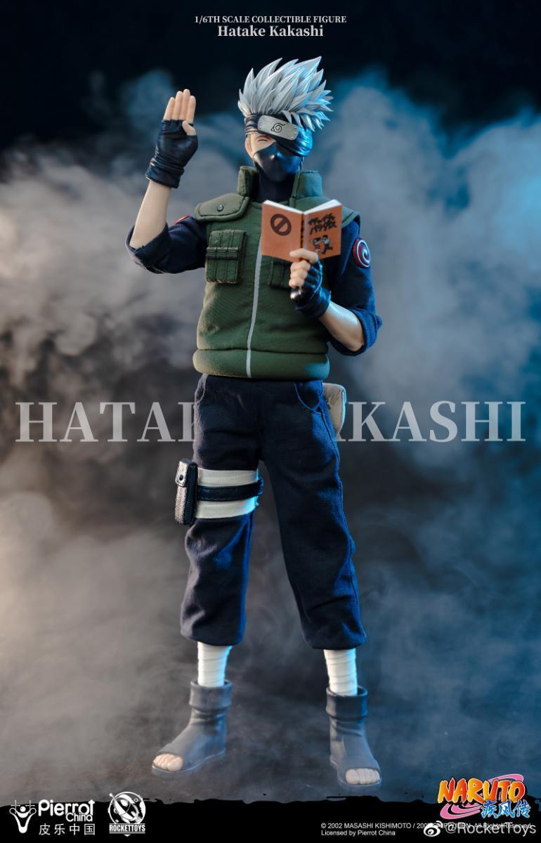 NARUTO－ナルト－ 疾風伝 はたけカカシ 1/6スケールフィギュア RocketToys ROC-004 1/6 Naruto Hatake Kakashiの画像7