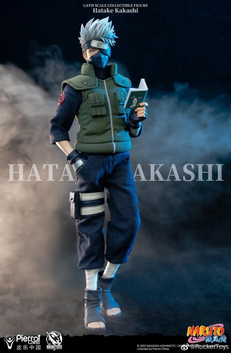 NARUTO－ナルト－ 疾風伝 はたけカカシ 1/6スケールフィギュア RocketToys ROC-004 1/6 Naruto Hatake Kakashiの画像6