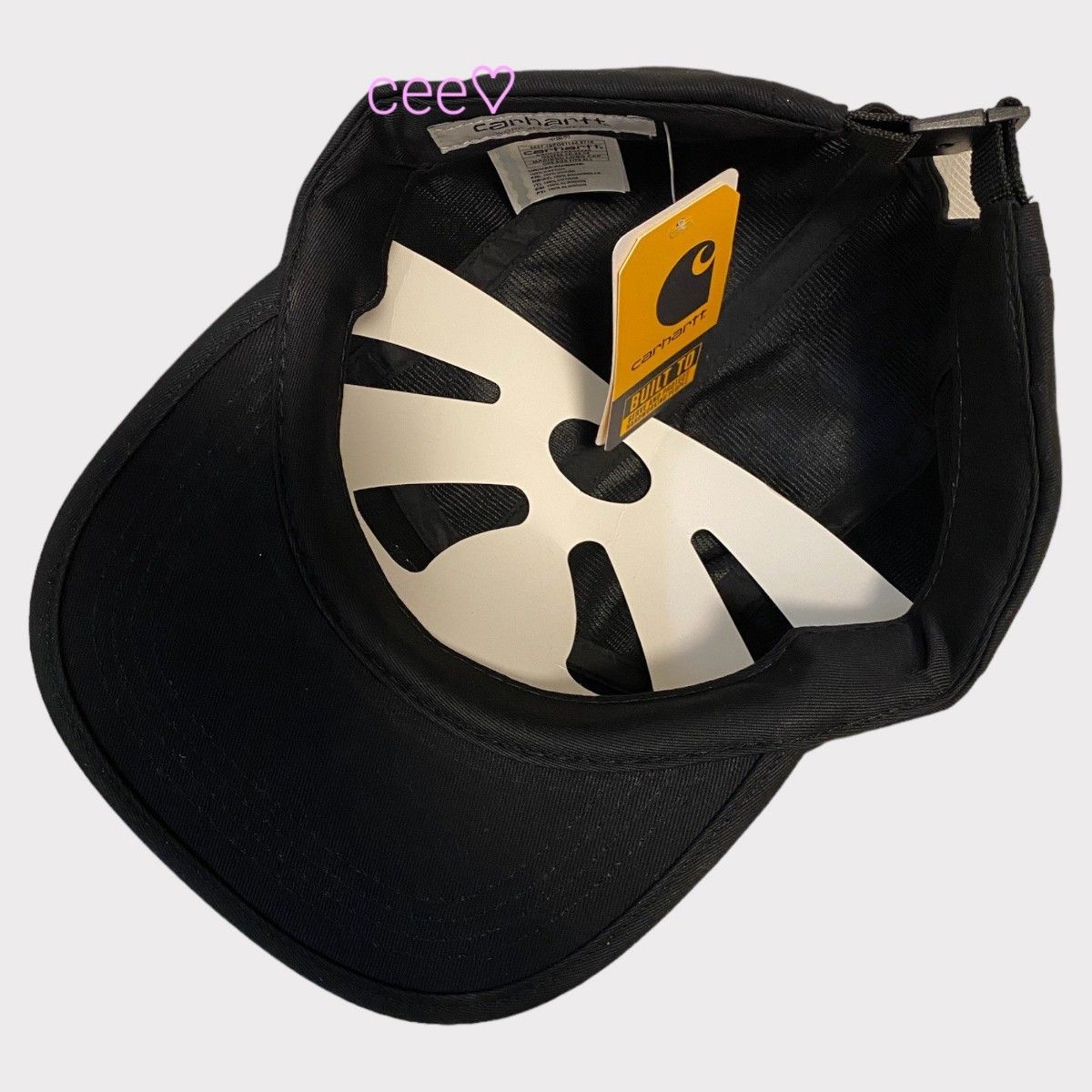 カーハート　ジェットキャップ　黒　キャップ　帽子　 Carhartt ブラック CAP