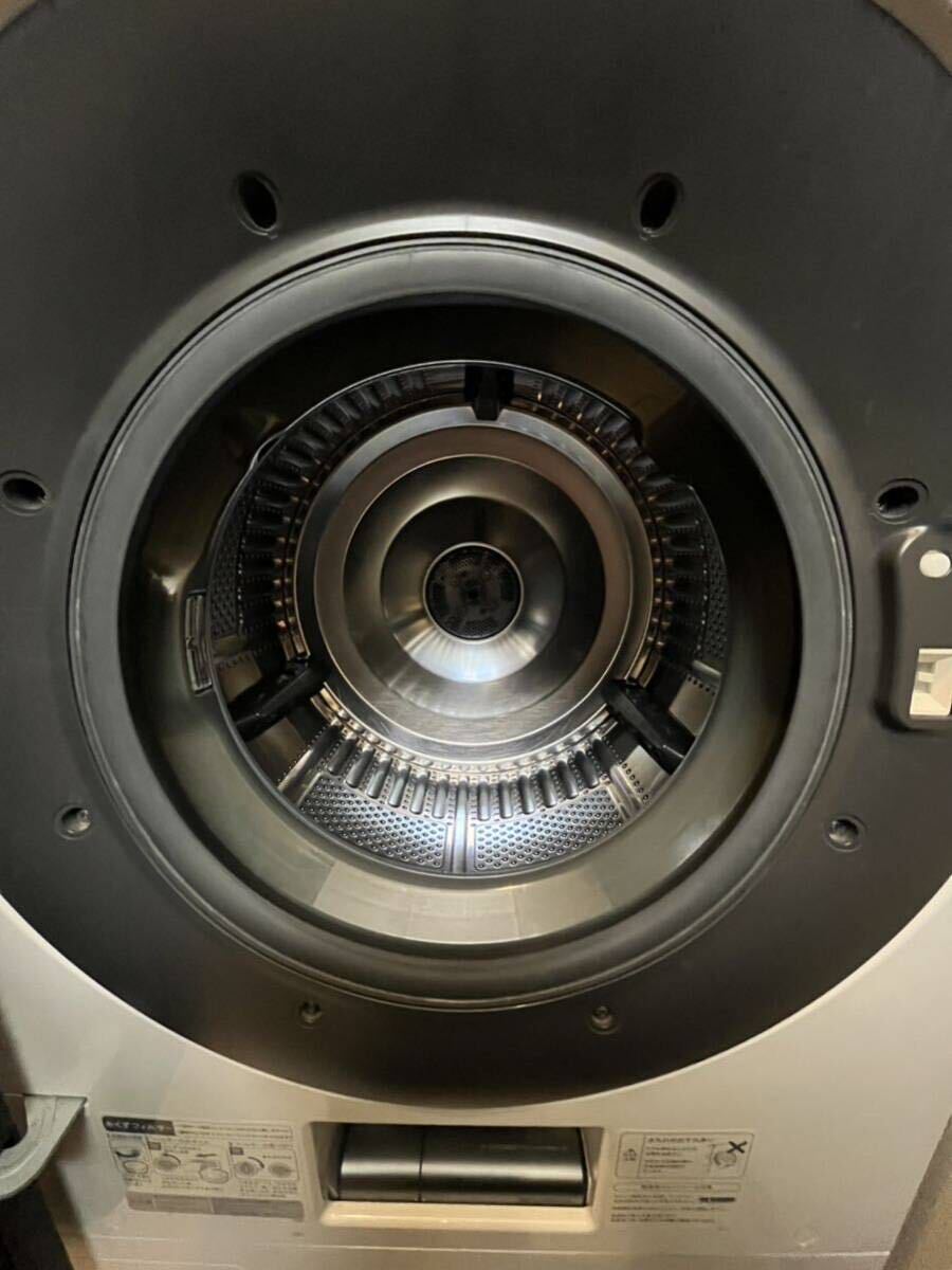 1000円スタート！SHARP シャープ ドラム式電気洗濯乾燥機 ES-W112 プラズマクラスター ドラム式洗濯乾燥機 左開き ES-W112 2020年製の画像6
