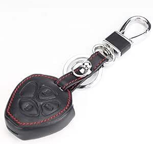 【BKY】Toyota Автомобильный кожаный чехол для ключей 4 кнопки Estima Isis Voxy Noah Hiace Porte Sienta Sen