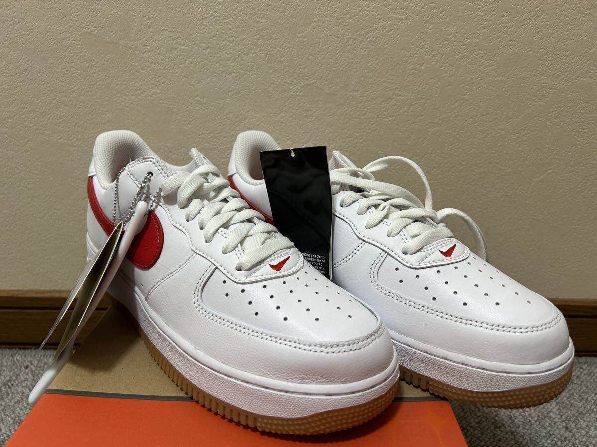 Nike Air Force 1 Low Color of the Month University Red 新品！_画像2