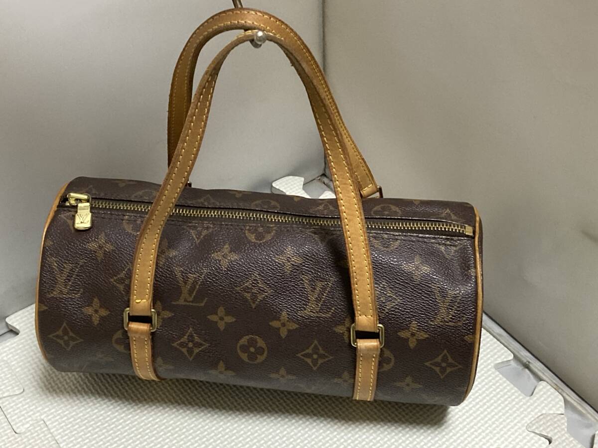 Louis Vuitton ルイヴィトン パピヨン モノグラム DU0073 ハンドバッグ 筒形_画像1