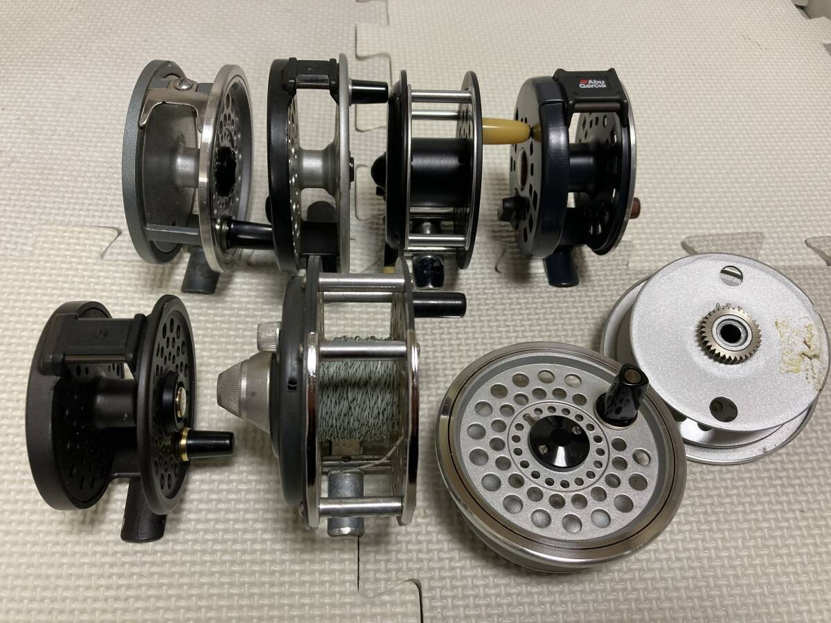 フライフィッシング リールセット Abu Garcia FlyMax/PFLUEGER MEDALIST/PHANTOM FLY GS-5/RYOBI 680MG 355MG/MARTIN REEL MG-7/5の画像9