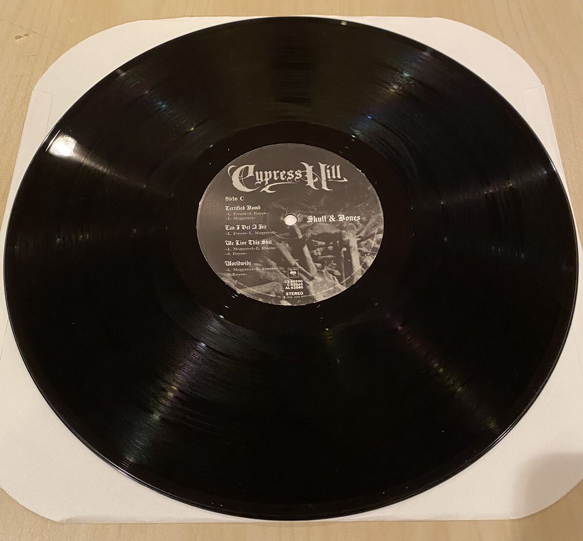 【US盤LP 】 Cypress Hill “skull & bones” 2枚組 サイプレス ヒル HipHop ヒップホップ レコード _画像5