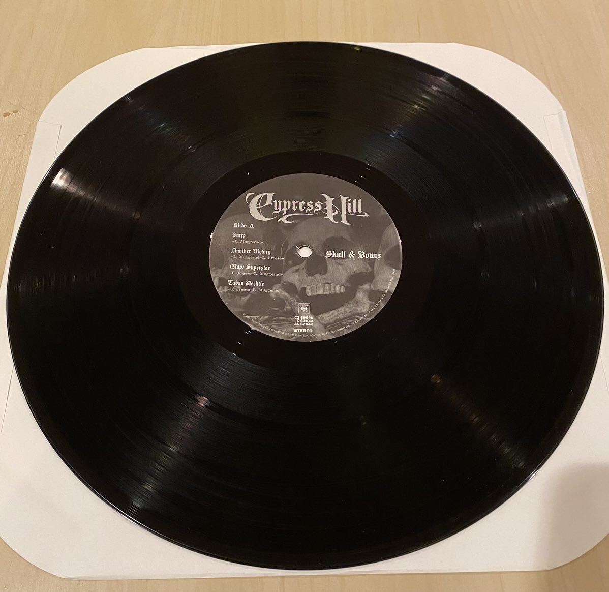 【US盤LP 】 Cypress Hill “skull & bones” 2枚組 サイプレス ヒル HipHop ヒップホップ レコード _画像3