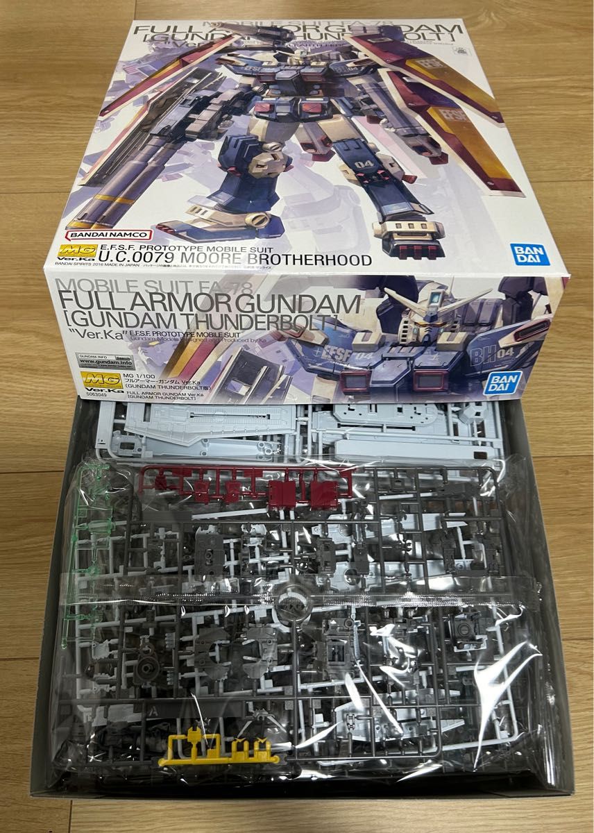 MG フルアーマー・ガンダム Ver.Ka (GUNDAM THUNDERBOLT版) サンダーボルト　値下げ不可