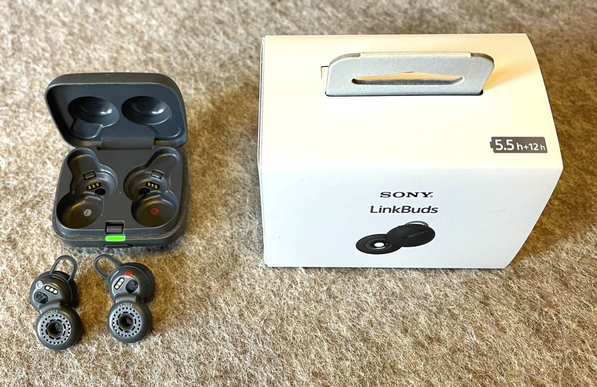 SONY LinkBuds WF-L900/HMワイヤレスイヤホン 中古の画像2