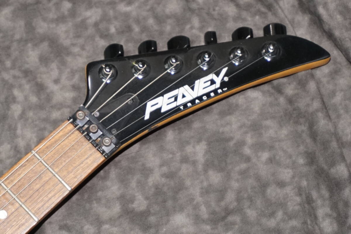 ●　PEAVEY　ピーヴィー　USA　●　TRACER　トレーサー　24F　ミディアムスケール　Kahler　ケーラー　黒　ブラック_画像3