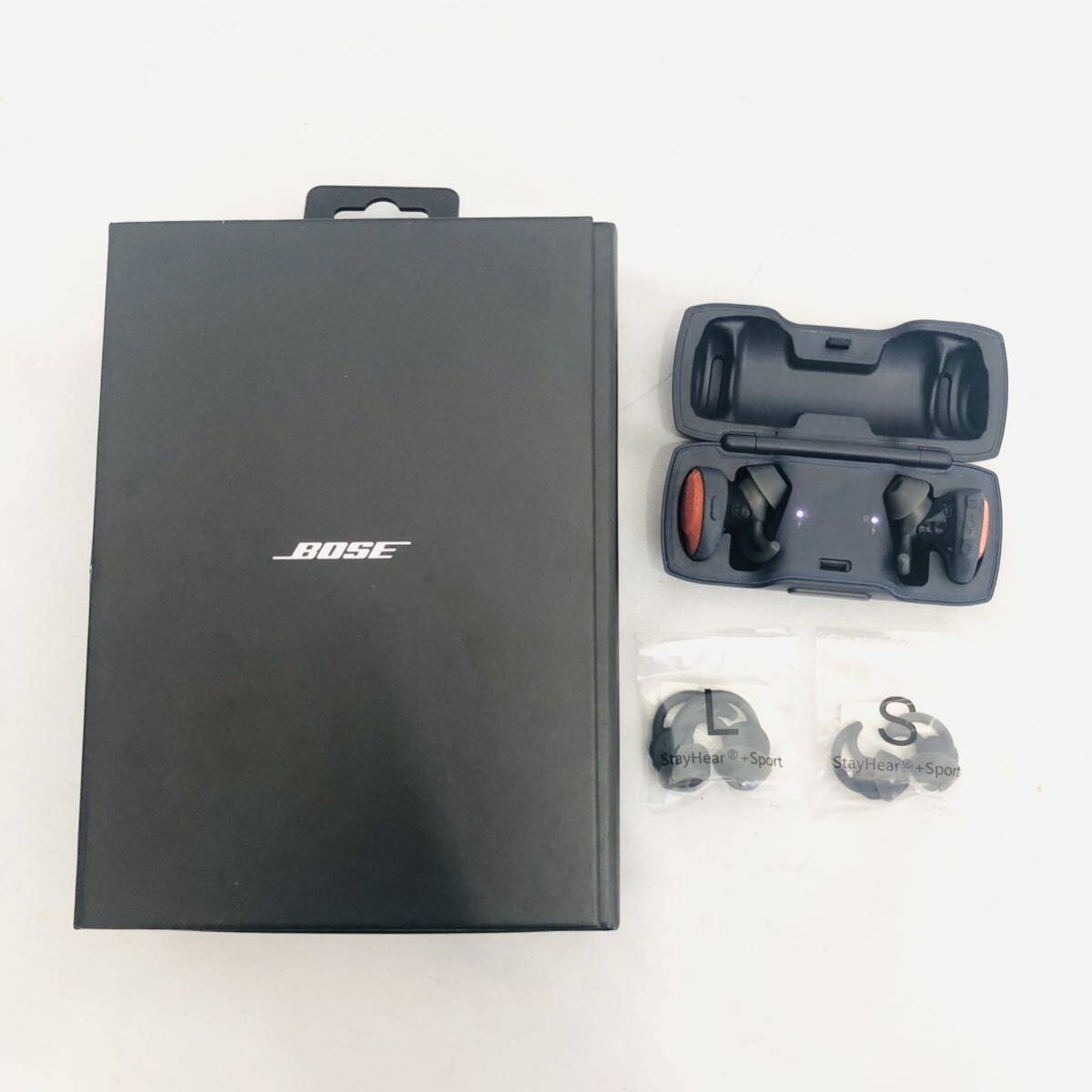 動作未確認 ジャンク BOSE ボーズ ワイヤレスイヤホン SoundSport Free 423729