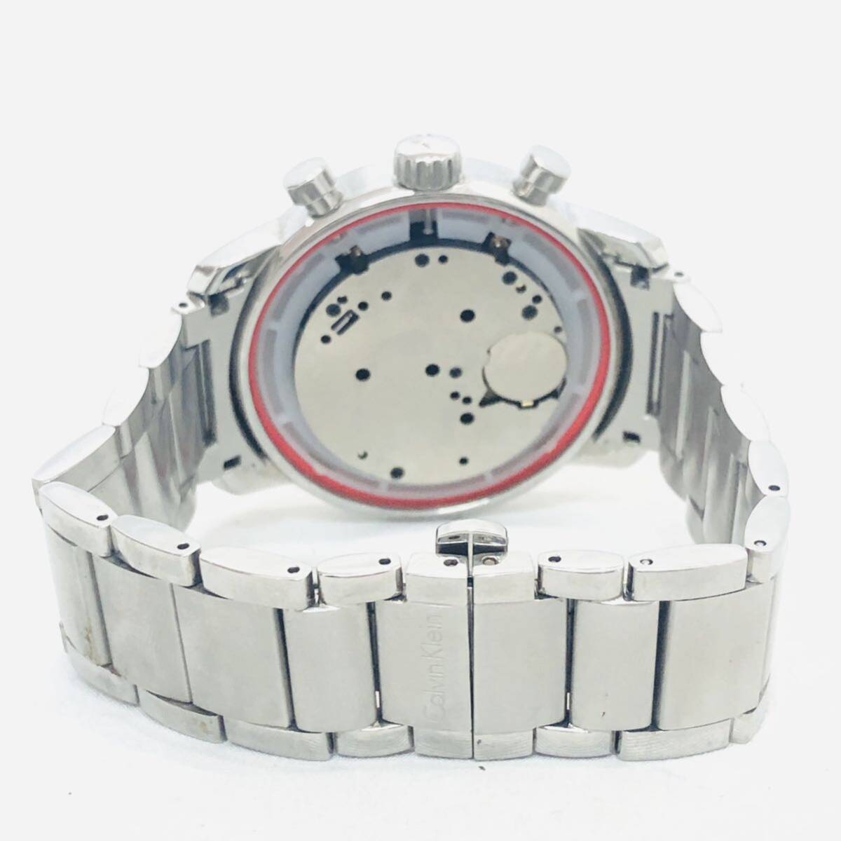 1 иен работа товар перевод есть Junk calvan klein Calvin Klein наручные часы K2G 271 хронограф Date QZ кварц 