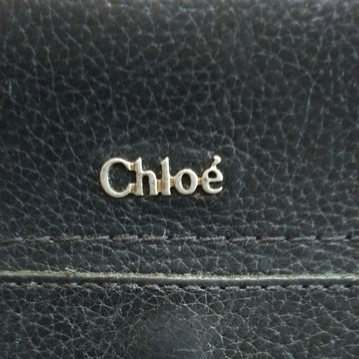 長財布 二つ折り　クロエ　Chloe ブラック