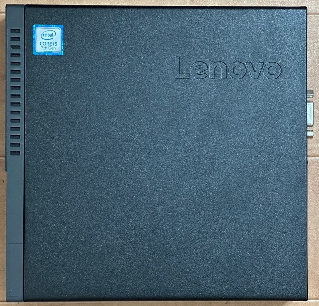 [2,000円スタート]Lenovo ThinkCentre M710Q tiny/Intel Core i5-6500T 2.5GHz/メモリ 4GB/HDD 500GB 現状品_画像4