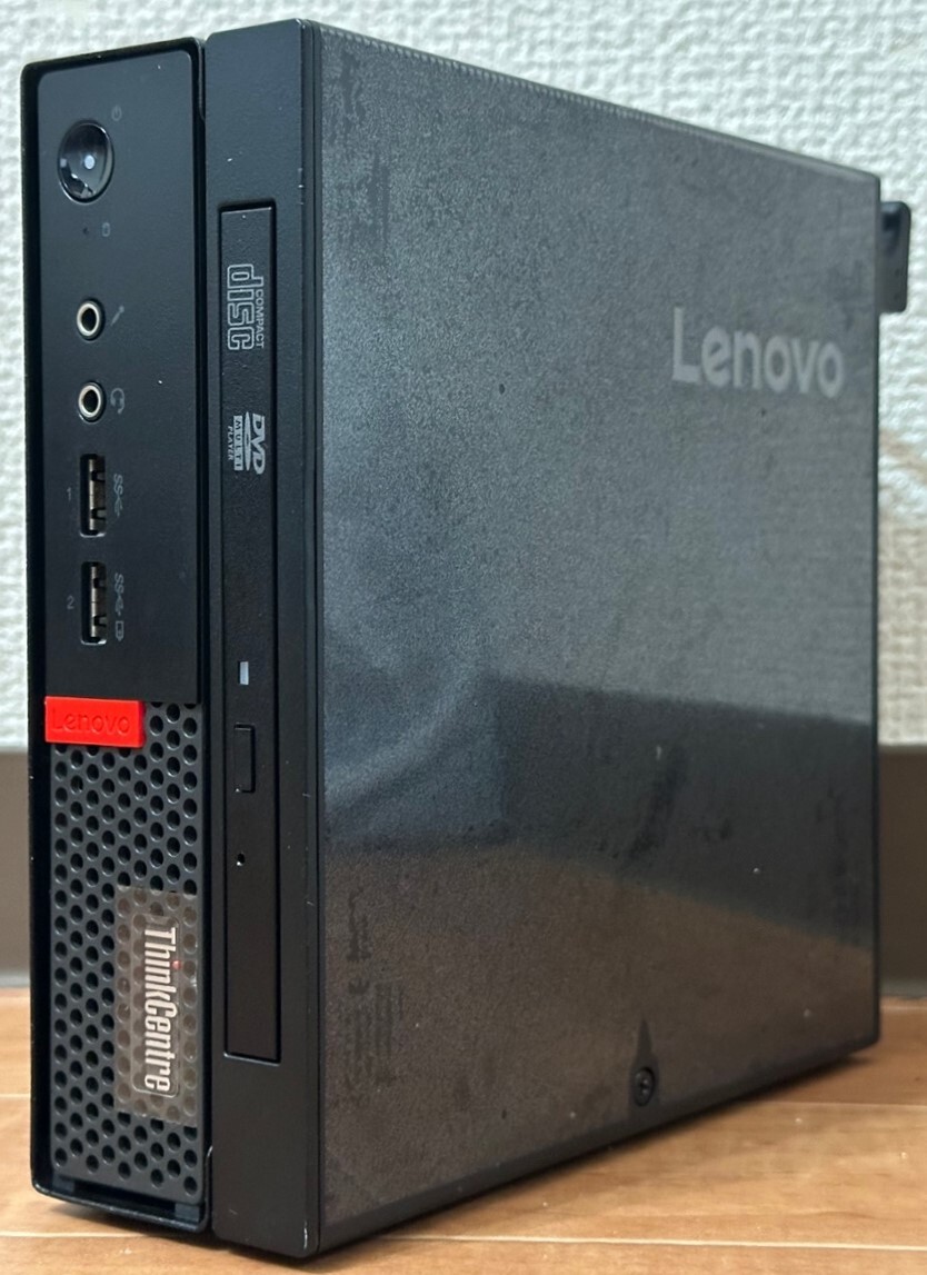 [2,000円スタート]Lenovo ThinkCentre M710Q tiny/Intel Core i5-6500T 2.5GHz/メモリ 4GB/HDD 500GB 現状品_画像1