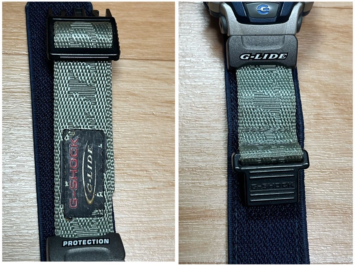 CASIO G-SHOCK 人気のG-RIDE Winterモデル 電池交換済み バックライト メンズ腕時計