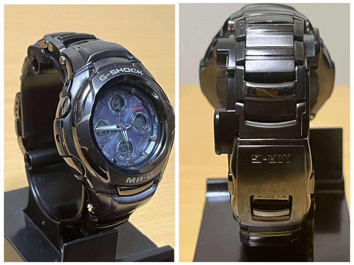CASIO G-SHOCK 超高級 ソーラー電波 チタニウム ダイヤモンド ライク　カーボン処置 当時9万円販売 腕時計
