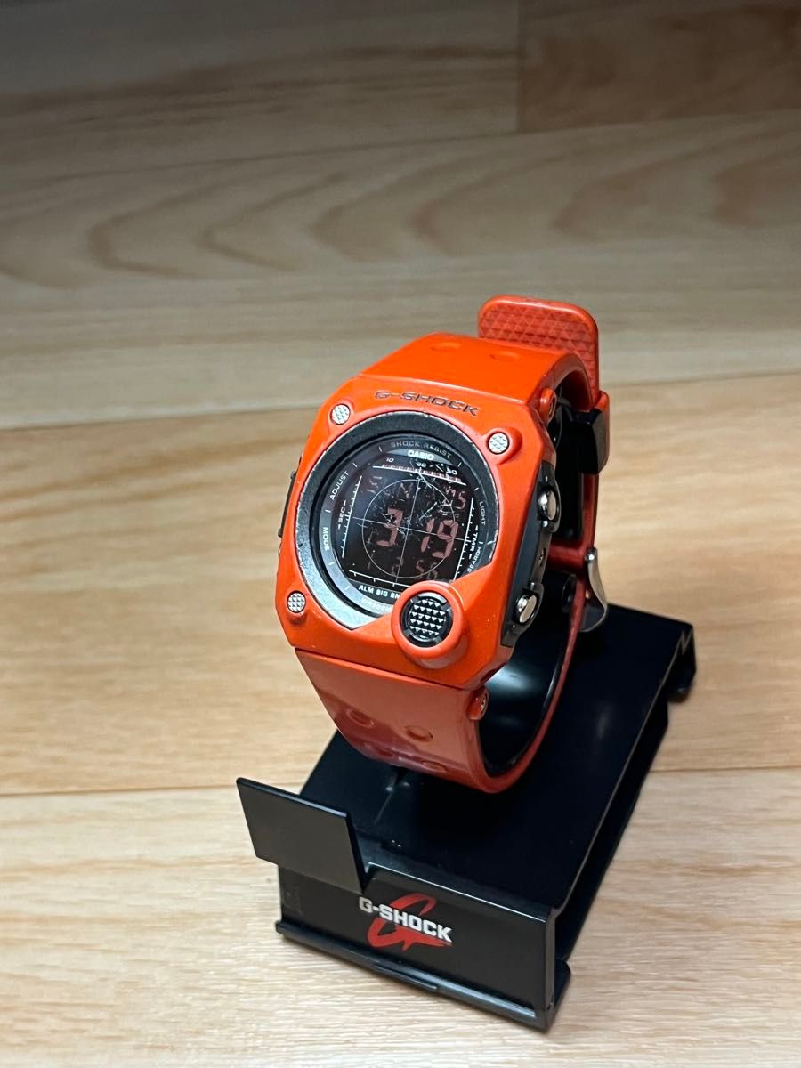 CASIO G-SHOCK 希少 通称スナイパーモデル 電池交換済み 実働品♪人気のレッドカラー ジーショック カシオ メンズ時計